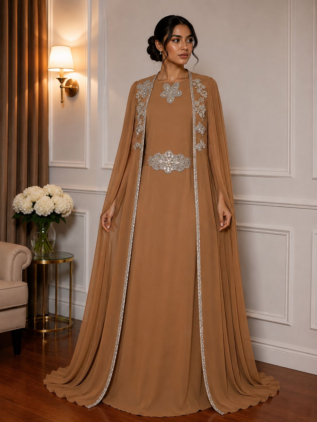 Aura Silk Kaftan